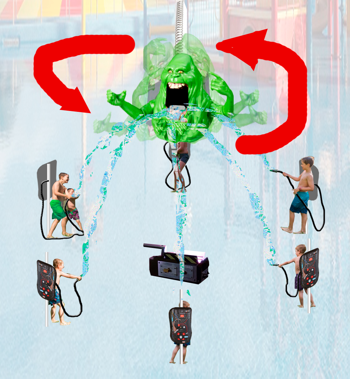 atracciones acuaticas originales